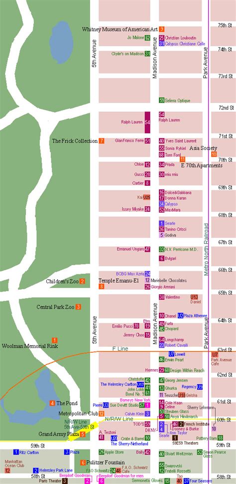 chanel madison avenue photos|madison avenue map.